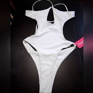 NWT Hyperfire Sexy Cut Out One Piece Swimsuit    Size S